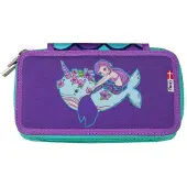 Jeva Federmäppchen m. Inhalt - Twozip - Rainbow Mermaid - - One Size - Federmäppchen