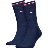 Tommy Hilfiger Socken "TH UNI TJ SOCK 2P ICONIC" 2 Paar, Verstärkte Ferse und Spitze für zusätzliche Strapazierfähigkeit