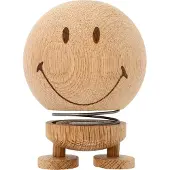 Hoptimist Smiley - Medium+ - 9,5 cm - Raw Oak - - One Size - Dekoration