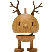 Hoptimist Rentier Bumble - Small - 9,5 cm - Oak - - One Size - Dekoration