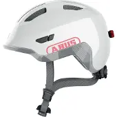 ABUS Fahrradhelm - Smiley 3.0 Ace LED - Glänzend White - - 50-54 cm - Fahrradhelme