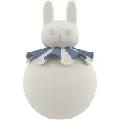 OYOY Nachtlampe - Kaninchen - 12 x 18,5 cm - Offwhite/Blau - - One Size - Nachtlicht