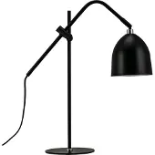 TRIO Tischlampe, Tischleuchte, Nachttischlampe, Schreibtischlampe, LED Leselampe, Easton Schwarz