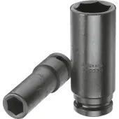 Gedore K 19 L 19 Kraftschraubereinsatz 1/2" lang 6-kant 19 mm, 6164000