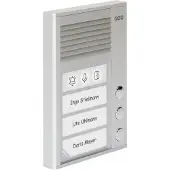 Auerswald TFS Dialog 213, Kabelgebunden, IP22, Aluminium, Wand, 104 mm, 16 mm