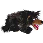 Living puppets Handpuppe Rasputin der Wolf