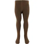 Minymo Strumpfhose "Stocking-solid" in Braun | Gr.: 68/74