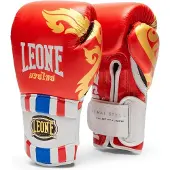 Leone1947 Thai Style Leder Künstliche Boxhandschuhe