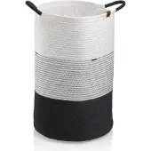 kela Wäschekorb Hedda Black Grey White