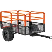 Vevor Kippanhänger 1800 lbs 28 Kubikfuß Anhänger hinter Stahl-Gartenanhängerwagen