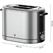 WMF Doppelschlitz Toaster mit Brötchenaufsatz