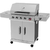 YATO Gasgrill Yao 5+1, 19,5 kW, Edelstahl