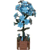 Lobbes 3D-Bausatz aus Holz Hyazinthe - 115 Teile.
