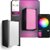 Philips Hue Turaco Wandleuchte Anthrazit Außenbereich