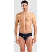 Arena Badehose Slip 8 cm Herren Einfarbig - Black-sage - 7