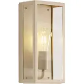 QAZQA Klassische Außenwandleuchte Beige IP44 - Rotterdam