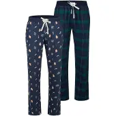 Happy Shorts Herren Pyjamahose ChristmasSchlafhose, Nacht Hose, Loungehose