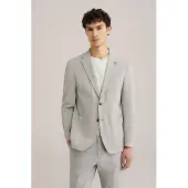 We fashion Blazer Light Grey Größe: 48 | Blazer Outlet | Herren | Grau