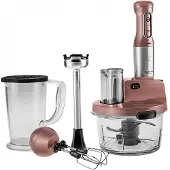 Karaca Mastermaid Küchenmaschine mit langer Rührschüssel und Antispritzdeckel