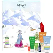 Weleda Bio Geschenkset – Premium Naturkosmetik in dekorativem Chalet mit Gesicht