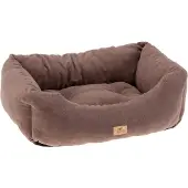 Ferplast Hundekörbchen Hundesofa Katzenbett COCCOLO Microfleece 60 Weiches Mikro