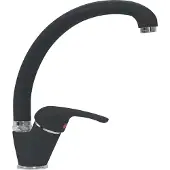 Schock Omega Alto, Standard, Anthrazit, Hebelgriffe, Einzelbild, Typ C, Deck