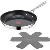 Tefal Jamie Oliver H8819155, Rund, Allzweckpfanne, Schwarz, Edelstahl, Keramik, Edelstahl, 1 Stück(e)