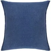 Mary's Zierkissen Bella in Dunkelblau ca. 45x45cm