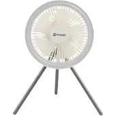 Outwell - Eryon Wiederaufladbarer Ventilator mit LED-Licht – Camping & Outdoor