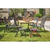 Mwh Reno/Alutapo Gartenmöbel-Set 7tlg.