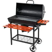 LUND Holzkohlegrill Mit Deckel, Gitter 71*34,5Cm - W-99908