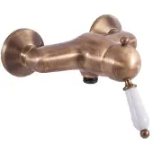 RAV copy of LABE Wand-Brausebatterie Wandmontage in Chrom, Gold oder Messing SLEZAK Ihre Auswahl: Ohne Handbrause,