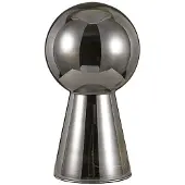 Ideal Lux Birillo mundgeblasene Glas Tischleuchte 55cm Rauch