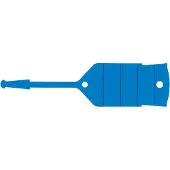 Ks Tools Schlüsselanhänger mit Schlaufe, 500 Stück blau