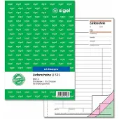Sigel Formularbuch "Lieferschein mit Empfangsschein", A5
