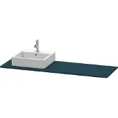 Duravit XS060HL9898 Konsole XSquare, 1 Ausschnitt, links