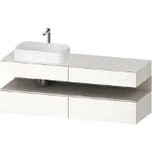 Duravit QA4777091840000 QTG KWTU WH Ek. 1600x550x600 Wß Smt H