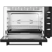Beko BMOF60B Umluftbackofen 60 Liter 2000W 5 Funktionen Timer 120 Min Schwarz