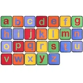 Primaflor Lern- und Spielteppiche BUCHSTABEN ABC | 26 Stk. 30x30 cm