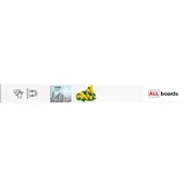 Allboards Rahmenloses SLIMboard – Magnetisches trocken abwischbares Whiteboard 60×5 cm