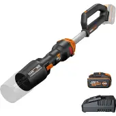 WORX WG543E, Handgehaltenes Gebläse, 209 km/h, 696 m³/h, Aluminium, Schwarz, Orange, 18 V, Lithium-Ion (Li-Ion)