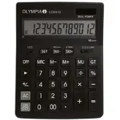 Olympia Tischrechner »LCD 412« schwarz, 15.4x3.3x20.2 cm