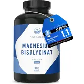 True Nature Magnesium Testsieger - Bisglycinat (Glycinat) 360 Kapseln = 4 Monate St