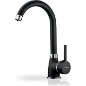 Pyramis Bello 090935601 Granite Volcano kitchen mixer (black)