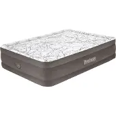 Bestway TriTech Luftbett Cushify Top mit integrierter Elektropumpe Double XL/Mid 203 x 152 x 46 cm