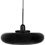 Dyberg Larsen Planet Pendelleuchte Black/Black - , Planet, dimmbar, Schwarz, für Wohnzimmer, Metall, Design