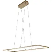 FABAS LUCE Bard LED-Deckenpendelleuchte 52W 3394-45-225 Mattgold