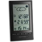 TFA-Dostmann Modus Plus, Schwarz, Innen-Hygrometer, Innen-Thermometer, Außen-Hygrometer, Außen-Thermometer, Hygrometer, Thermometer, Kunststoff, 20 - 99%, 20 - 99%