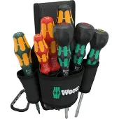 Wera 9622 Gürteltasche Set 3 Schraubendreher Satz 8-tlg.