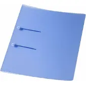 Eichner 10 Schlaufenhefter Kunststoff blau DIN A4